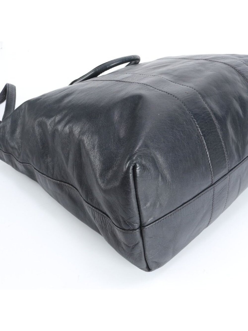 ★SOLD★ Prada Leather 2-Way Business Crossbody Document Briefcase Tote Commuting - Picture 7 of 11